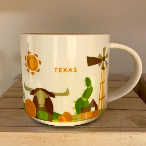 Starbucks You Are Here Texas Mug